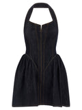 Self-Portrait Denim Dress