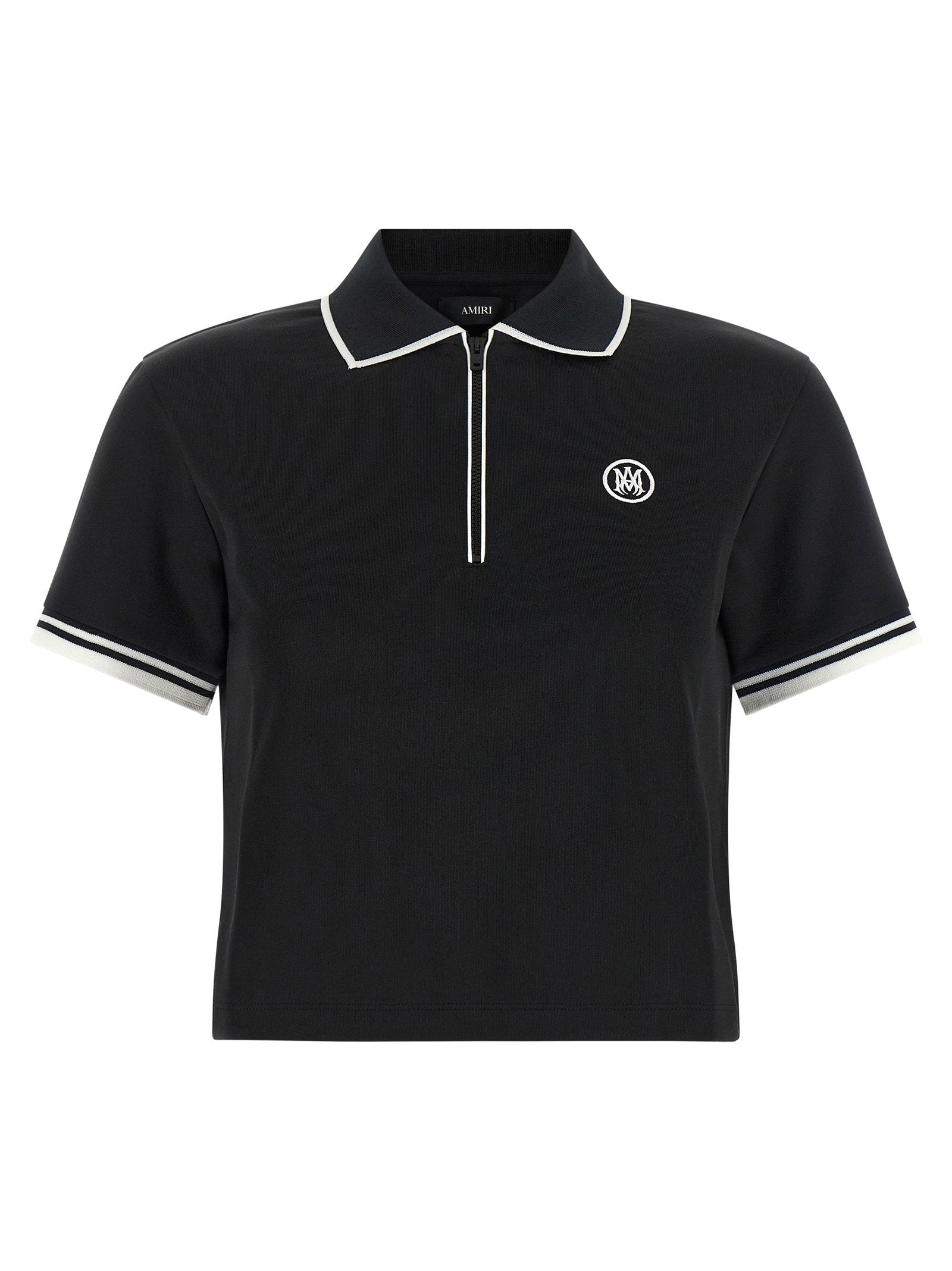 Amiri Zipped Polo Shirt