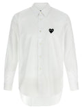 قميص Comme Des Garçons Play Black Heart