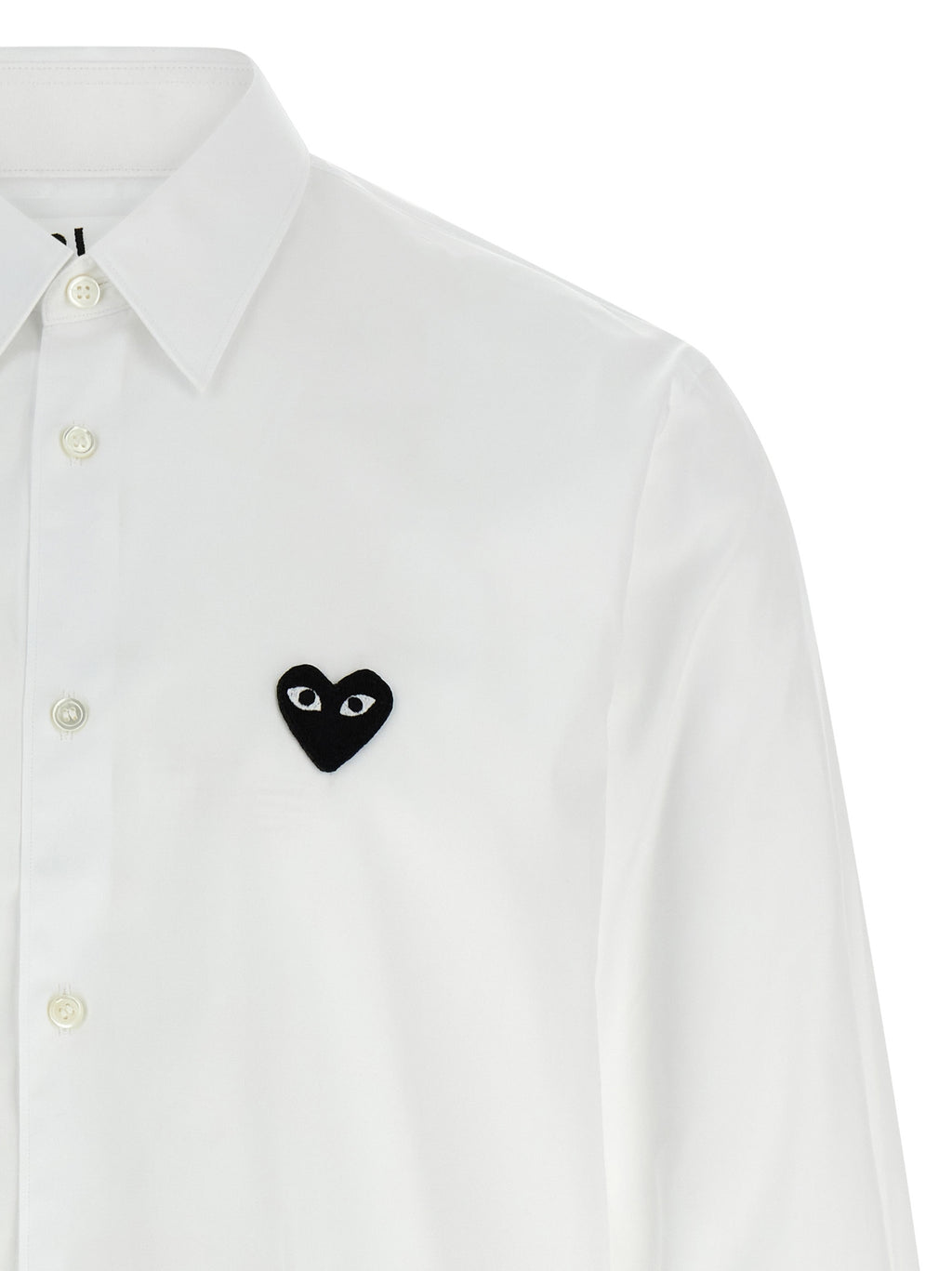 قميص Comme Des Garçons Play Black Heart