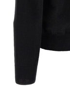 Comme Des Garçons Play Wool Cardigan With Heart Patch