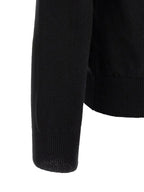 Comme Des Garçons Play Wool Cardigan With Heart Patch