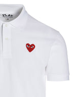تيشيرت بولو Comme Des Garçons Play بشعار مطرز