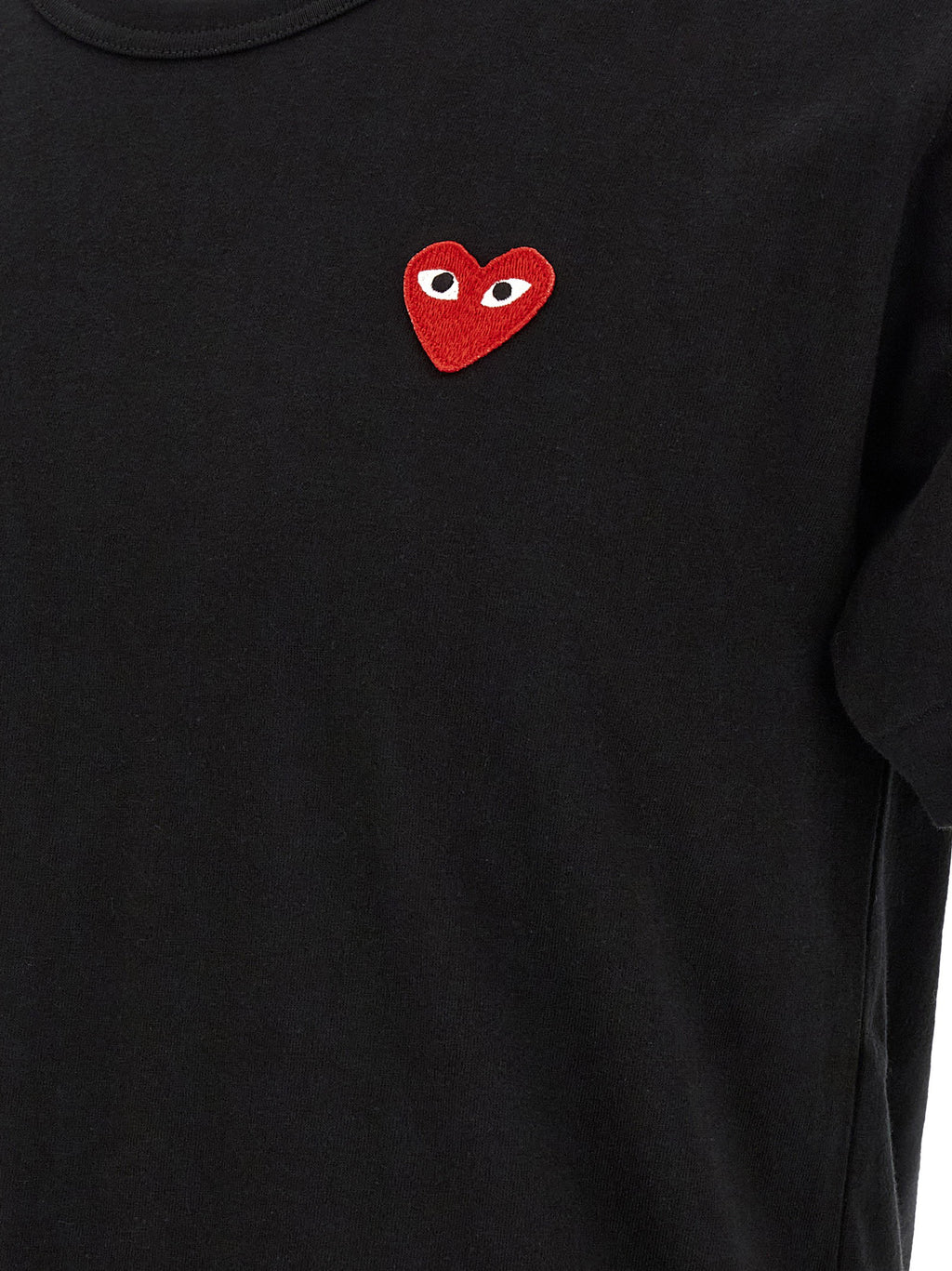 Comme Des Garçons Play Heart Patch T-shirt