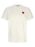 Comme Des Garçons Play Heart Patch T-shirt