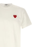 Comme Des Garçons Play Heart Patch T-shirt