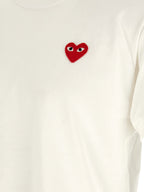 Comme Des Garçons Play Heart Patch T-shirt