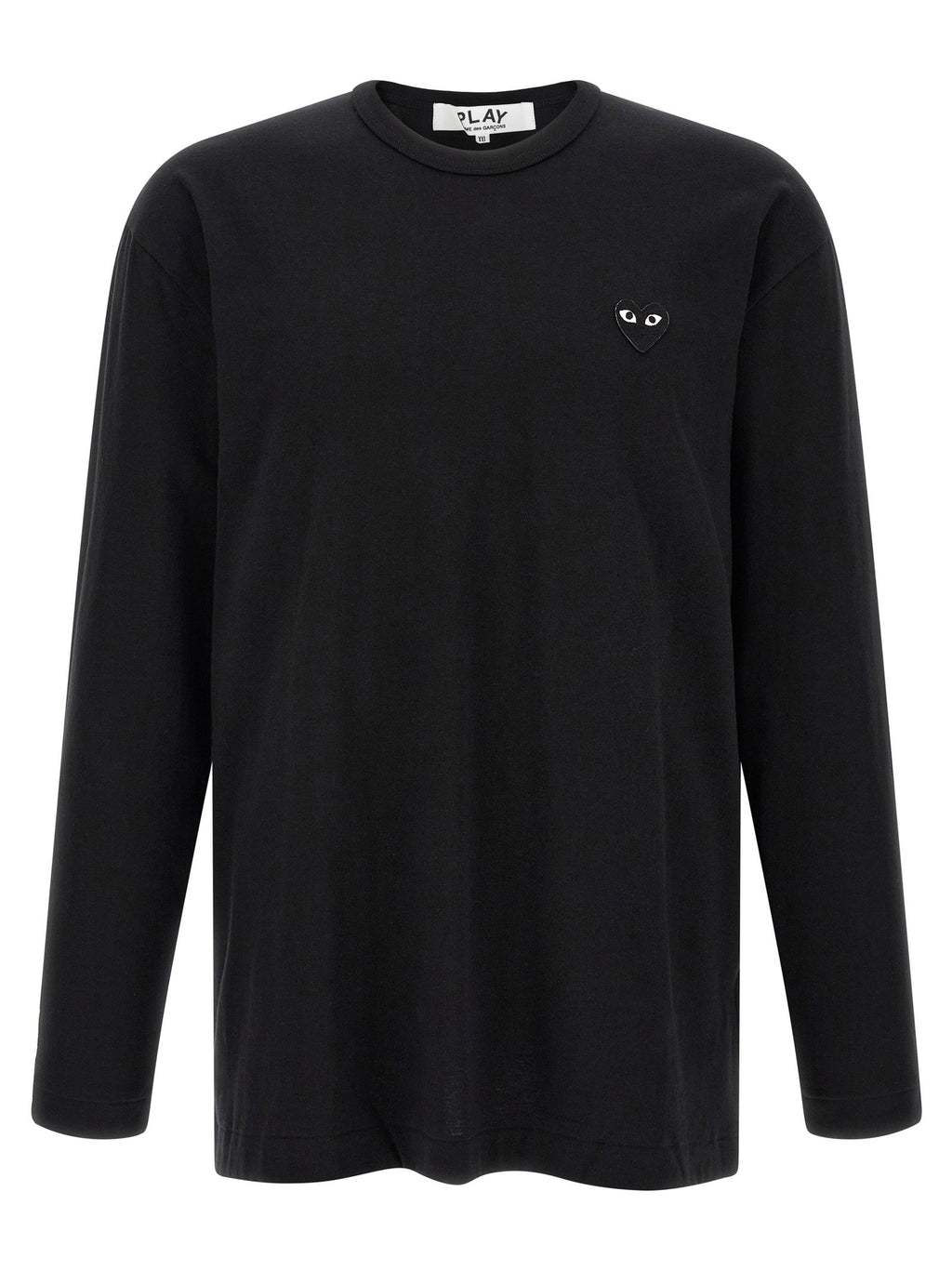 Comme Des Garçons Play Heart Patch Long Sleeve T-shirt