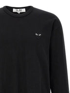 Comme Des Garçons Play Heart Patch Long Sleeve T-shirt