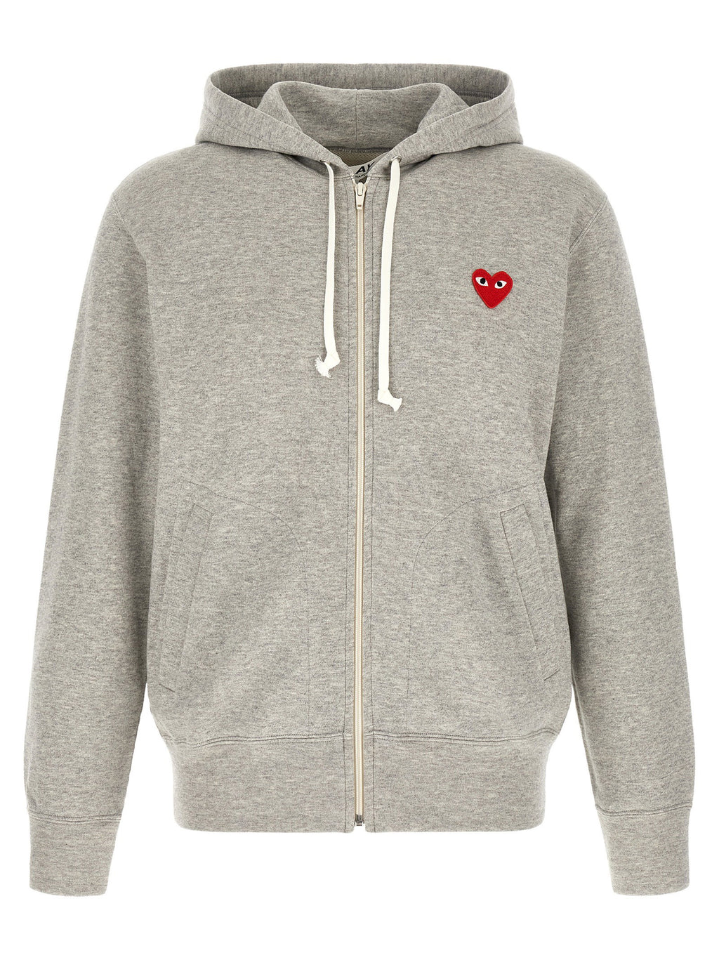Comme Des Garçons Play Hoodie With Heart Patch