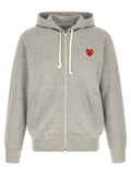 Comme Des Garçons Play Hoodie With Heart Patch