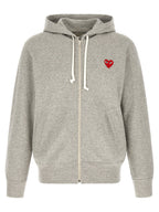 Comme Des Garçons Play Hoodie With Heart Patch