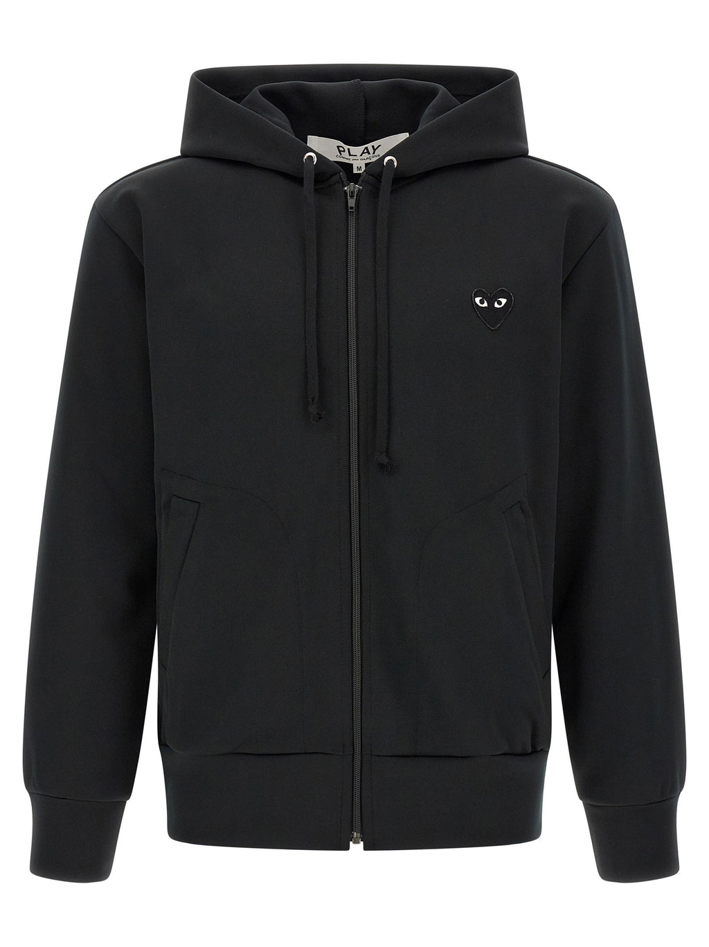 Comme Des Garçons Play Heart Patch Hoodie