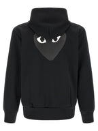 Comme Des Garçons Play Heart Patch Hoodie