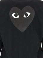 Comme Des Garçons Play Heart Patch Hoodie