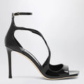 Jimmy Choo Azia sandals in black patent leather