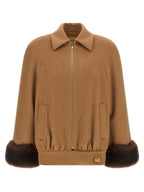 Valentino Garavani Fur Insert Caban