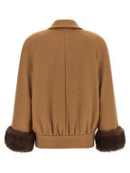Valentino Garavani Fur Insert Caban