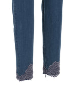 Valentino Garavani Lace Insert Jeans