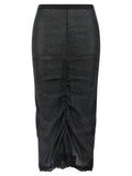 Valentino Garavani Lurex Knit Skirt