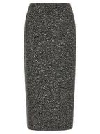 Valentino Garavani Chevron Bouclé Skirt