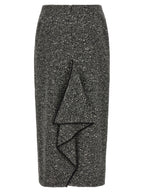 Valentino Garavani Chevron Bouclé Skirt