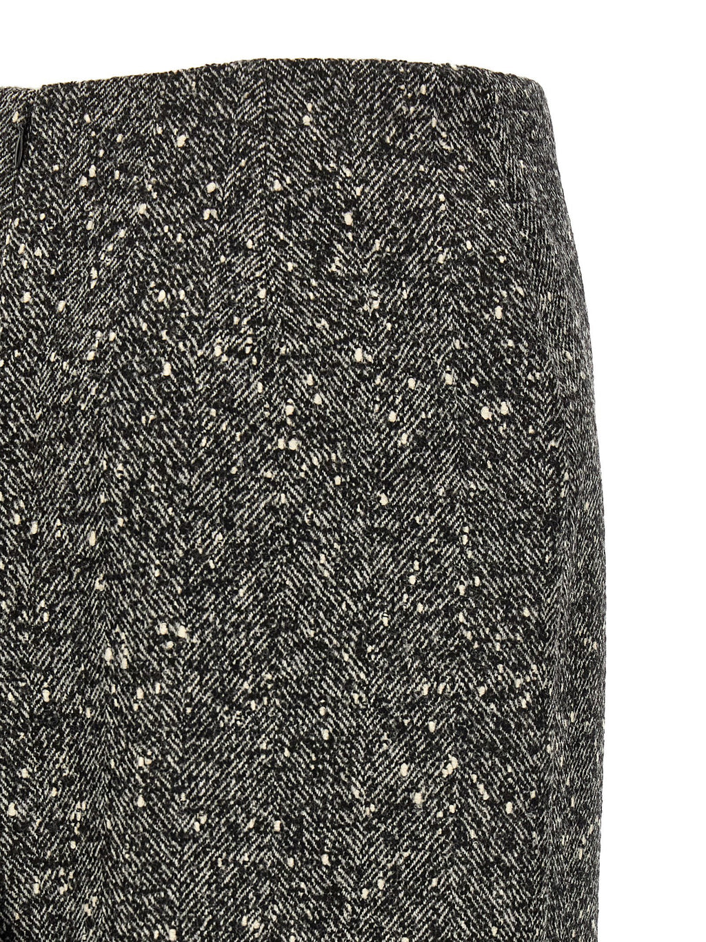 Valentino Garavani Chevron Bouclé Skirt