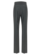 Valentino Garavani Textured Silk Wool Pants
