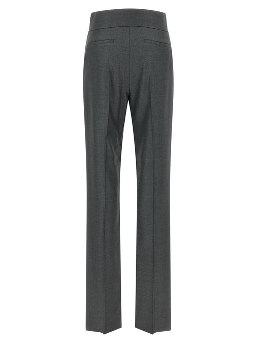 Valentino Garavani Textured Silk Wool Pants