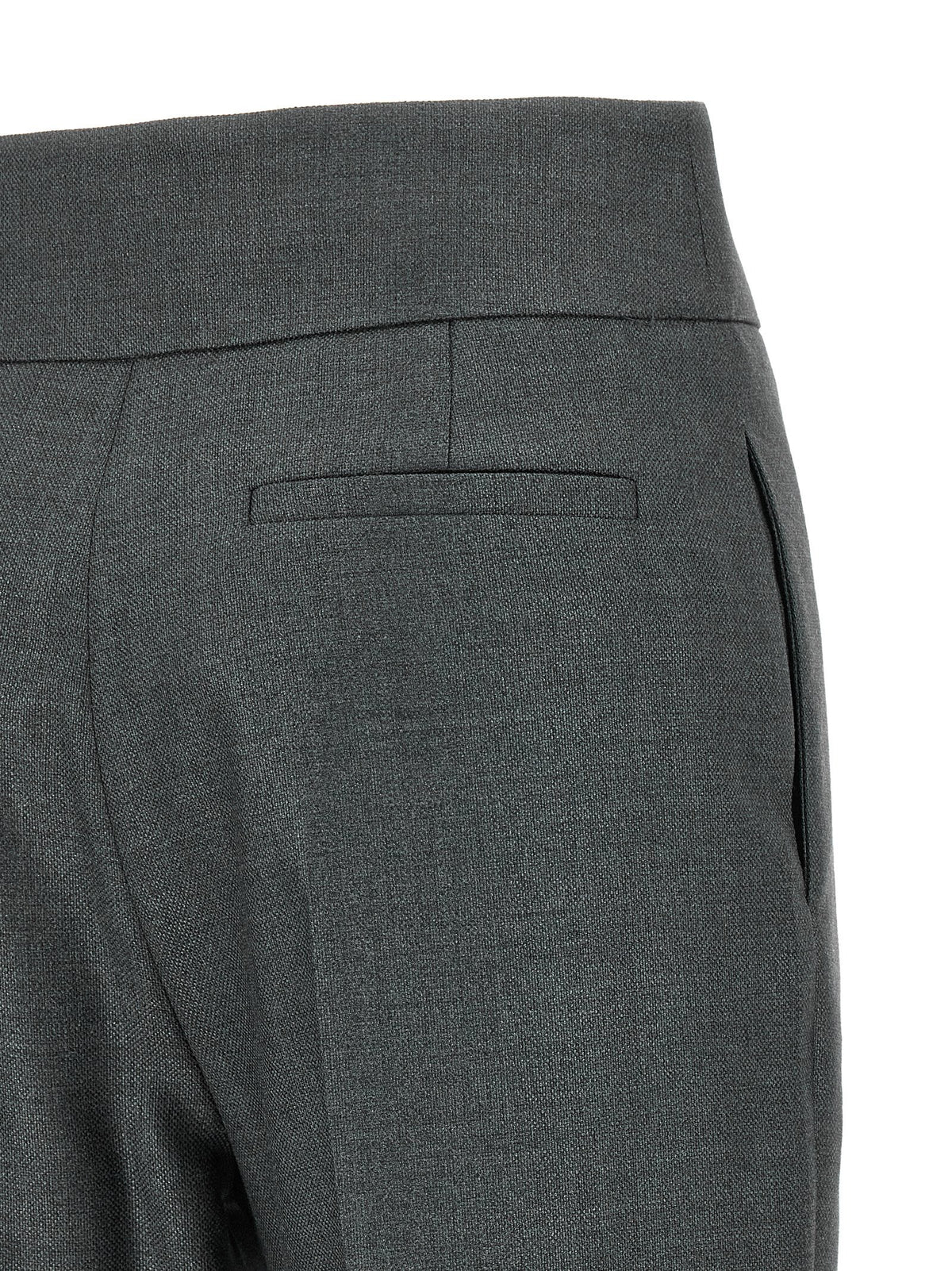 Valentino Garavani Textured Silk Wool Pants