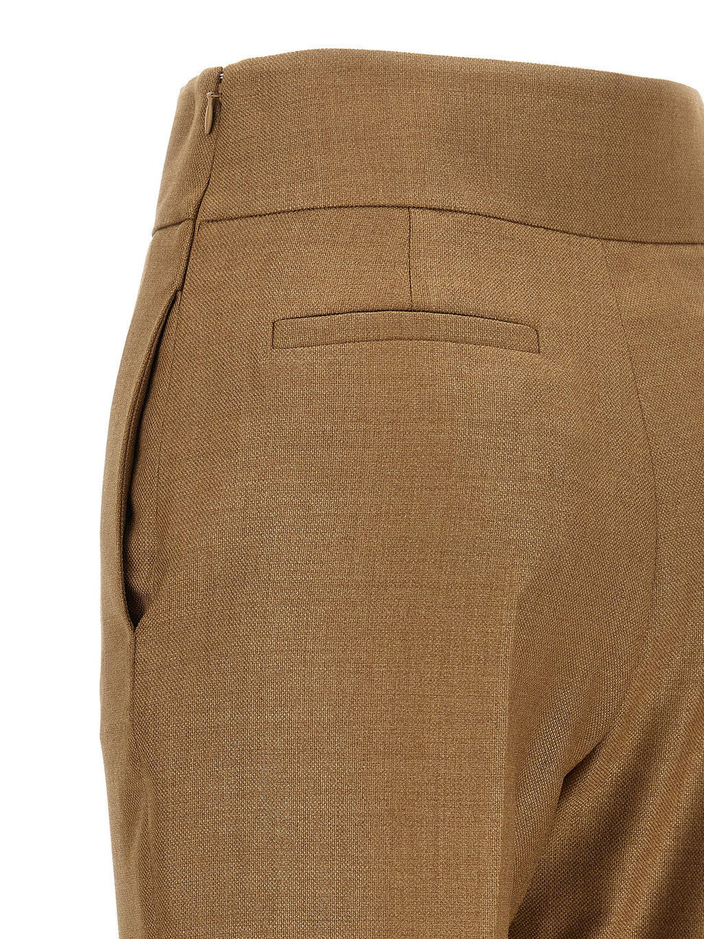 Valentino Garavani Textured Silk Wool Pants