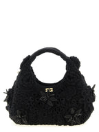 Ganni Mini Hobo Crochet Handbag