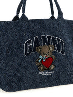 Ganni Xxl Bear Shopping Bag
