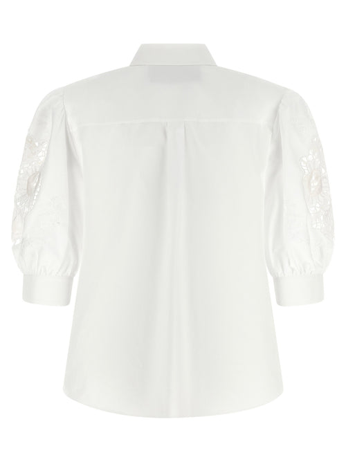 Valentino Garavani Macramé Insert Shirt