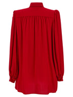 Valentino Garavani Silk Shirt With Bow
