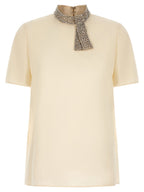 Valentino Garavani Jewel Collar Top