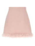 Valentino Garavani Feathers Skirt