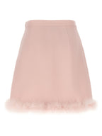 Valentino Garavani Feathers Skirt