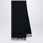 Max Mara Black cashmere scarf
