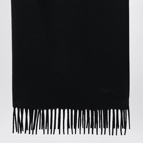 Max Mara Black cashmere scarf