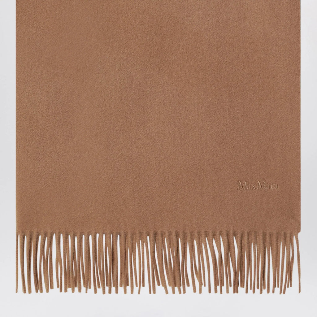 Max Mara Camel cashmere scarf
