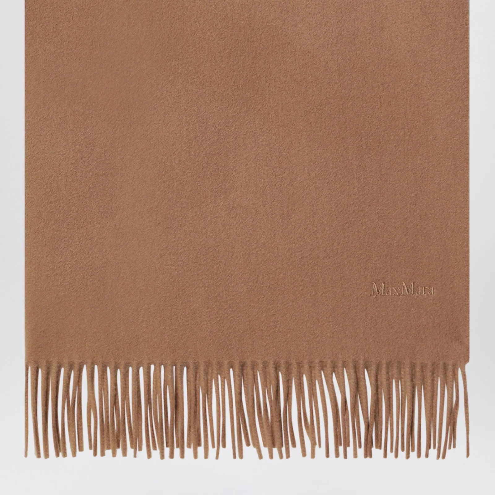 Max Mara Camel cashmere scarf