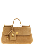 Dolce & Gabbana My Sicily Suede Handbag