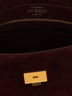 Dolce & Gabbana Medium Suede My Sicily Handbag