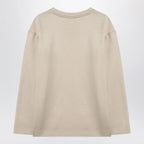 Max Mara Beige sweatshirt in silk blend