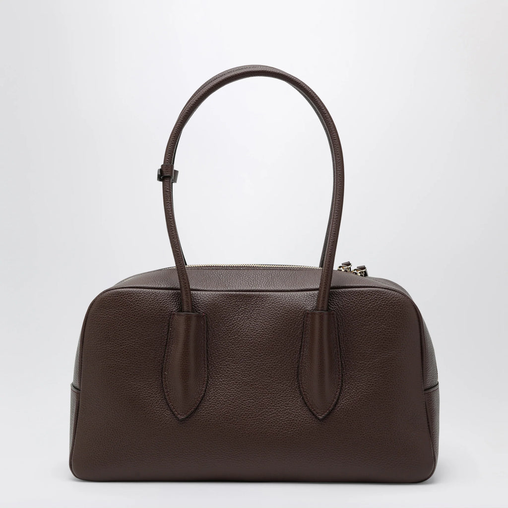 NOESI Betty brown bag in grained leather
