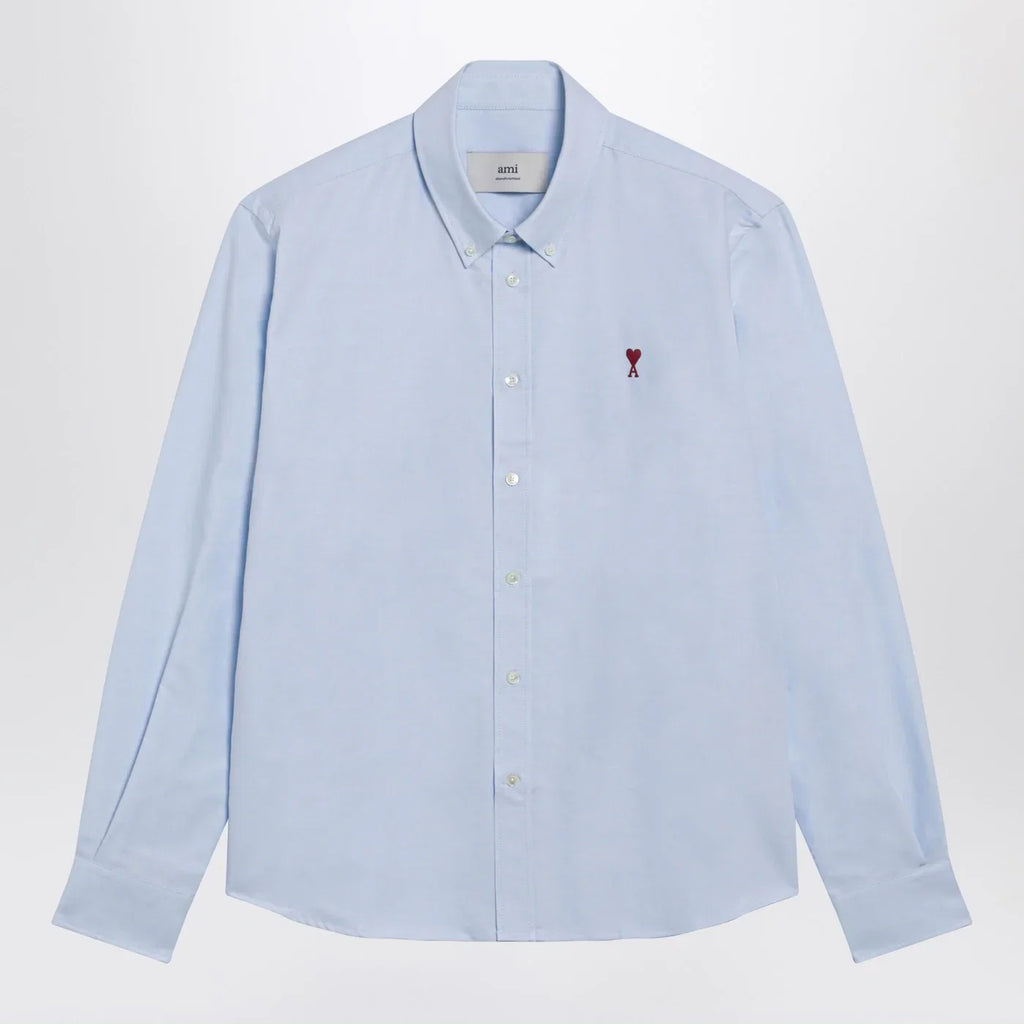 Ami Paris Light blue Ami de Coeur shirt