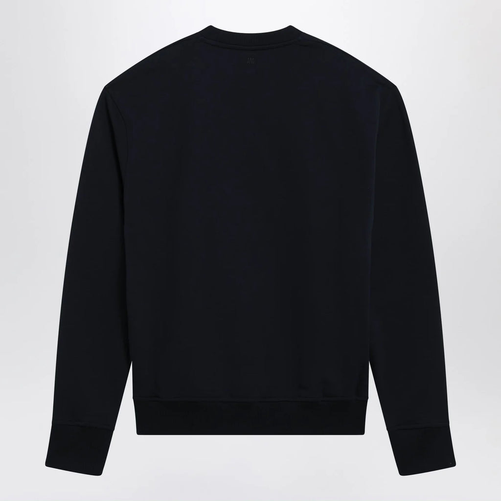 Ami Paris Ami De Coeur midnight blue sweatshirt