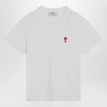 Ami Paris White Ami De Coeur T-shirt