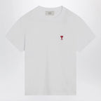 Ami Paris White Ami De Coeur T-shirt
